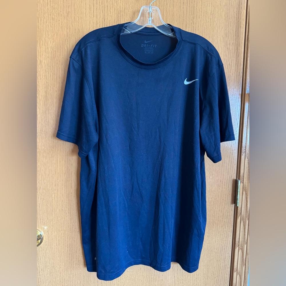 Nike Navy Dri-FIT Short Sleeve Performance Tee